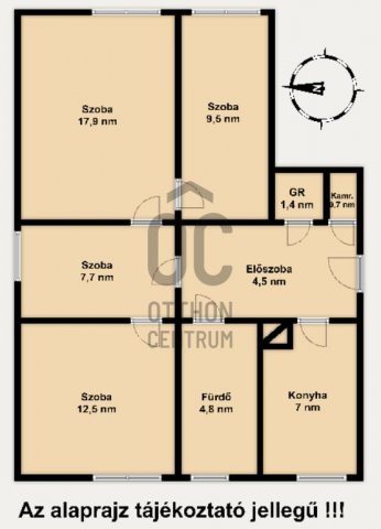 Eladó téglalakás, Budapesten, XIV. kerületben 47 M Ft, 4 szobás