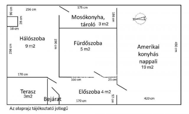 Eladó téglalakás, Budapesten, XIV. kerületben 49 M Ft, 2 szobás