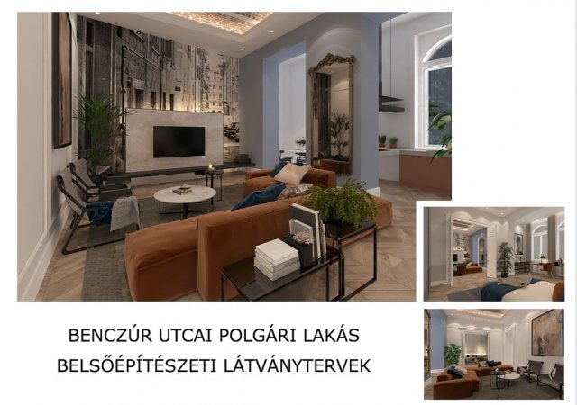 Eladó téglalakás, Budapesten, VI. kerületben 440 M Ft, 4 szobás
