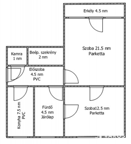 Eladó téglalakás, Salgótarjánban 10 M Ft, 2 szobás