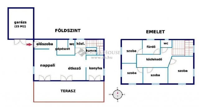 Eladó családi ház, Ballószögön 155 M Ft, 5 szobás