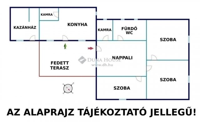 Eladó családi ház, Monoron 71.9 M Ft, 4 szobás