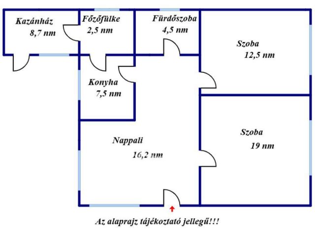 Eladó családi ház, Karcagon 15 M Ft, 2 szobás