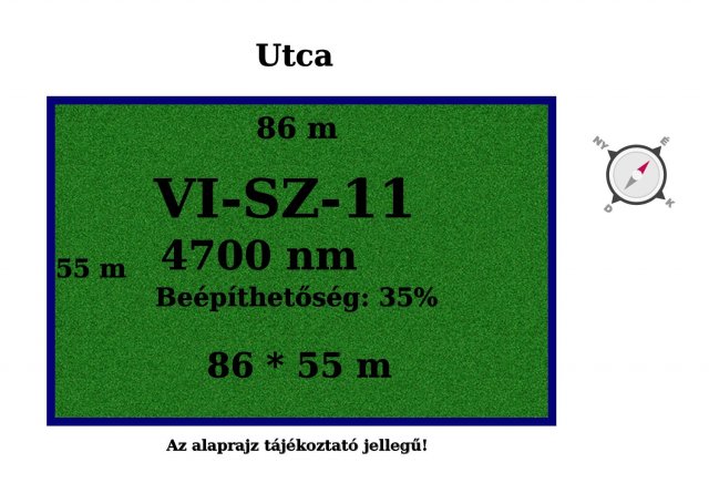 Eladó telek, Vecsésen 105 M Ft / költözzbe.hu