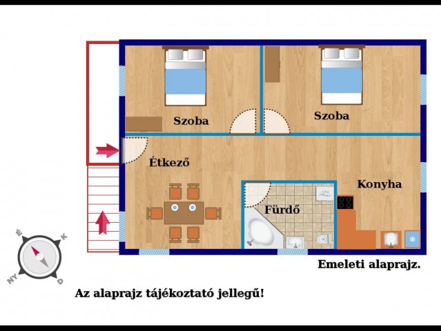 Kiadó családi ház, albérlet, Enyingen 150 E Ft / hó, 2 szobás