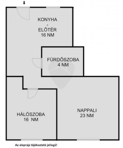 Eladó téglalakás, Budapesten, VI. kerületben 83.9 M Ft, 2 szobás