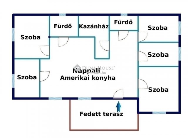 Eladó családi ház, Gyálon 88.8 M Ft, 6 szobás