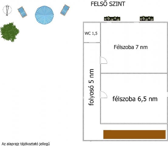 Eladó nyaraló, Délegyházán 38 M Ft, 1+2 szobás