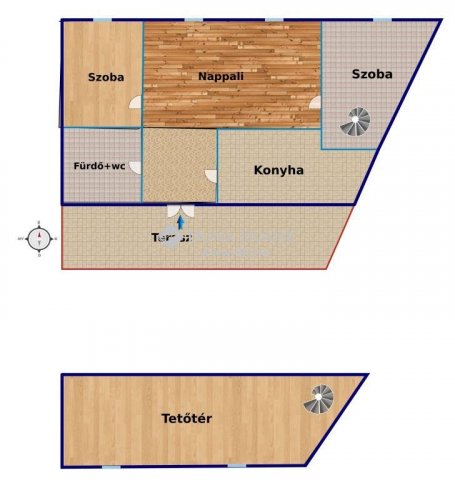 Eladó családi ház, Kecskeméten 74.75 M Ft, 3 szobás