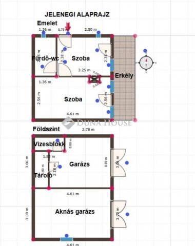 Eladó családi ház, Pécsett 29.9 M Ft, 2 szobás