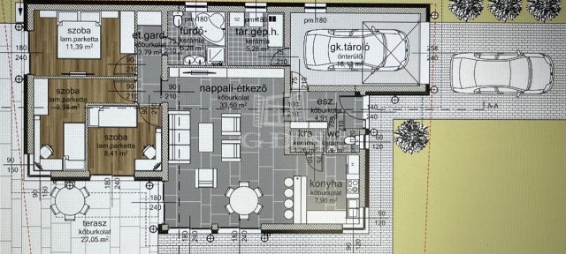 Eladó téglalakás, Érden 89.9 M Ft, 1+3 szobás