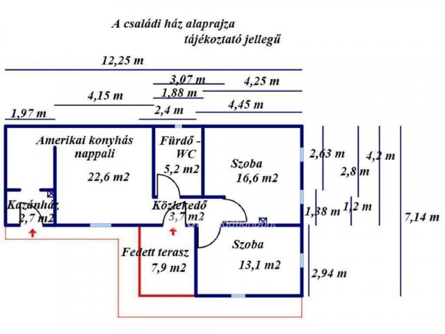 Eladó családi ház, Csemőn 39.9 M Ft, 3 szobás