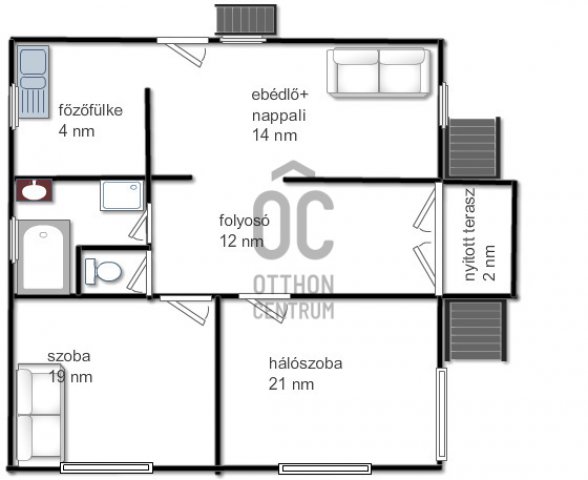 Eladó családi ház, Kisvárdán 20.9 M Ft, 3 szobás