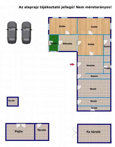 Eladó családi ház, Hosszúperesztegen 19.99 M Ft, 3 szobás