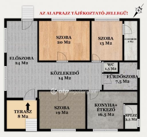 Eladó családi ház, Dömsödön 39.9 M Ft, 3 szobás