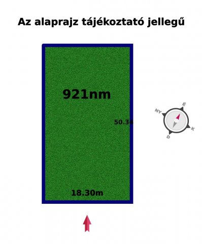 Eladó telek, Hajmáskéren 8.49 M Ft / költözzbe.hu