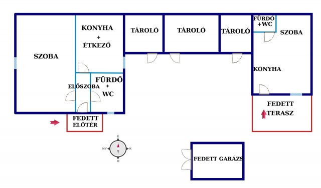 Eladó családi ház, Kecskeméten 40.5 M Ft, 2 szobás