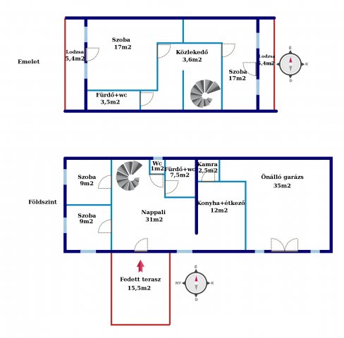 Eladó családi ház, Taksonyon 64.9 M Ft, 3+2 szobás
