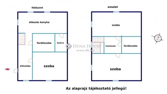 Eladó családi ház, Sülysápon 65.9 M Ft, 3 szobás