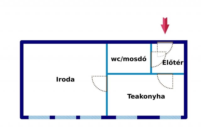 Eladó iroda, Baján 33 M Ft / költözzbe.hu