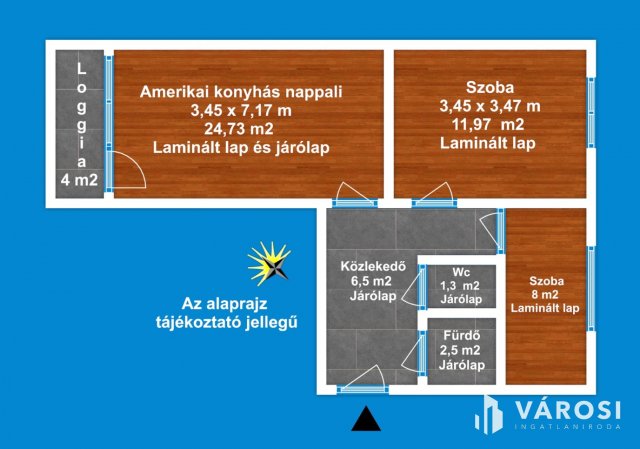 Eladó panellakás, Szegeden 52.9 M Ft, 3 szobás