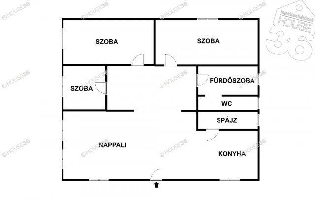 Eladó családi ház, Nagykőrösön 54.9 M Ft, 4 szobás