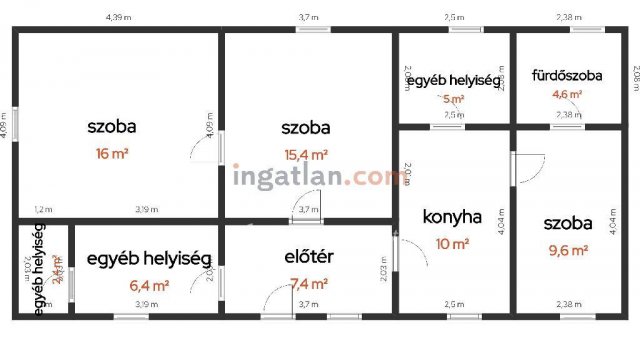 Eladó családi ház, Dunaszekcsőn 3.9 M Ft, 3 szobás