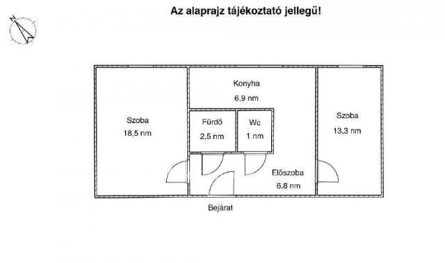 Eladó panellakás, Győrött 41.9 M Ft, 2 szobás