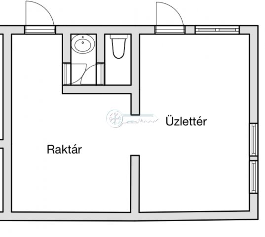 Kiadó üzlethelyiség, Szegeden 80 E Ft / hó, 2 szobás