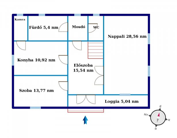 Eladó családi ház, Rákóczifalván 45.2 M Ft, 4 szobás