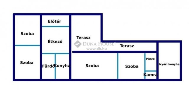 Eladó családi ház, Alsónémediben 53.5 M Ft, 5 szobás