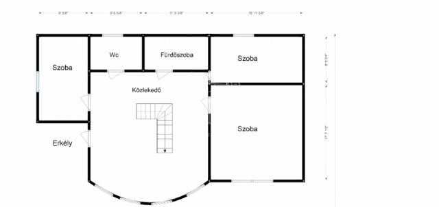 Eladó családi ház, Balatonfűzfőn 195 M Ft, 7 szobás