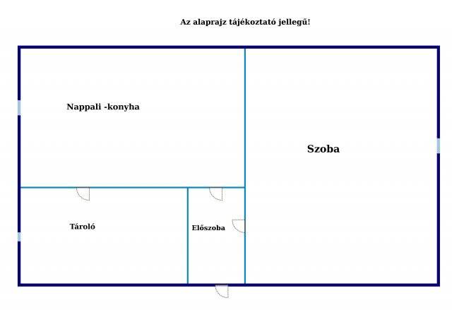 Eladó családi ház, Szamoskéren 6 M Ft, 2 szobás