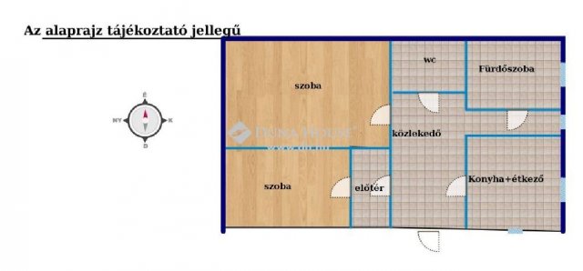 Eladó téglalakás, Budapesten, IV. kerületben 48 M Ft, 2 szobás