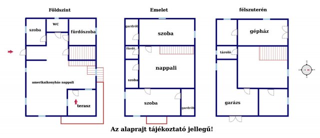 Eladó családi ház, Tápióbicskén 42 M Ft, 6 szobás