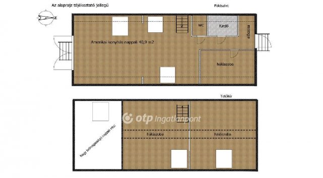 Eladó családi ház, Szigetmonostorban 65 M Ft, 1+3 szobás
