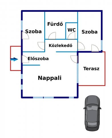 Eladó téglalakás, Gyömrőn 69 M Ft, 3 szobás