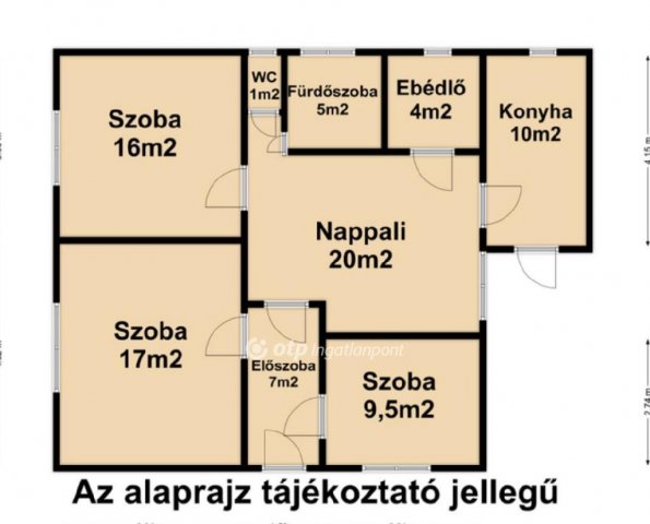Eladó családi ház, Beszterecén 15.9 M Ft, 3 szobás