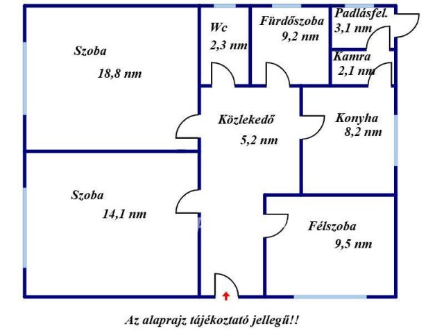 Eladó családi ház, Kisújszálláson 26.99 M Ft, 2+1 szobás