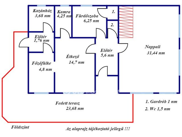 Eladó családi ház, Kenderesen 36 M Ft, 3 szobás