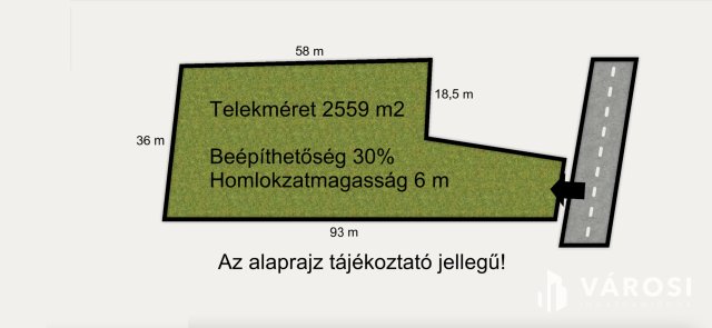 Eladó telek, Röszkén 14.9 M Ft / költözzbe.hu