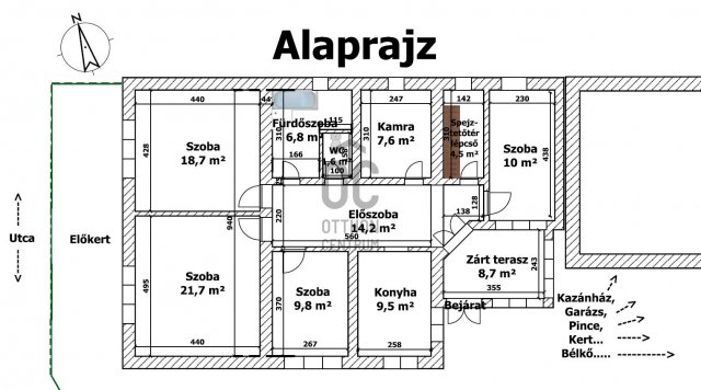 Eladó családi ház, Bélapátfalván 40 M Ft, 4 szobás