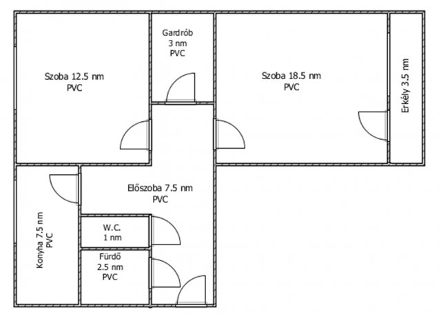 Eladó panellakás, Salgótarjánban 8.99 M Ft, 2 szobás