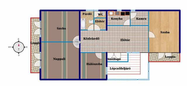 Eladó családi ház, Zalaegerszegen, Akácfa utcában 77.74 M Ft