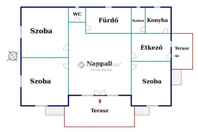 Eladó családi ház, Monoron 91 M Ft, 4 szobás