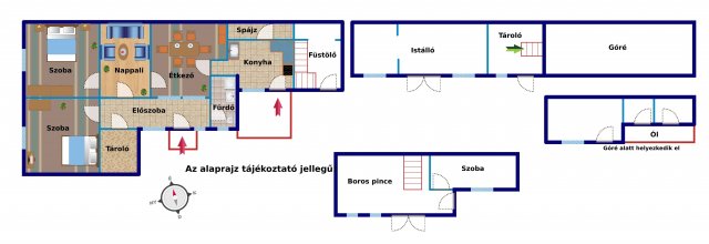 Eladó családi ház, Regölyön 18 M Ft, 3 szobás