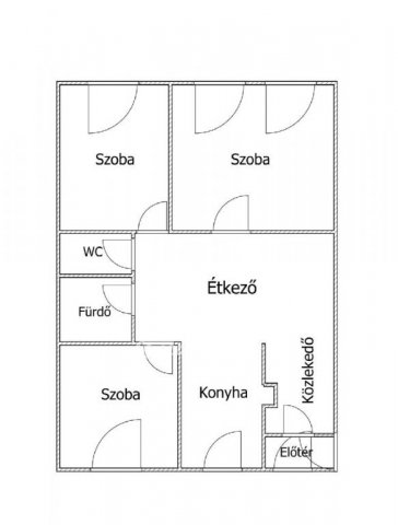 Eladó téglalakás, Egerben 46.7 M Ft, 2+1 szobás