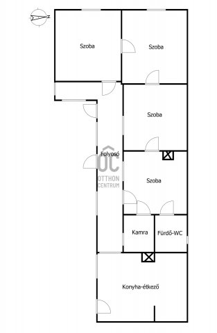 Eladó családi ház, Kakasdon 23.99 M Ft, 4 szobás