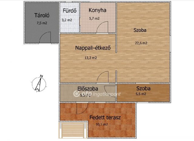 Eladó családi ház, Dömsödön 15.9 M Ft, 2 szobás