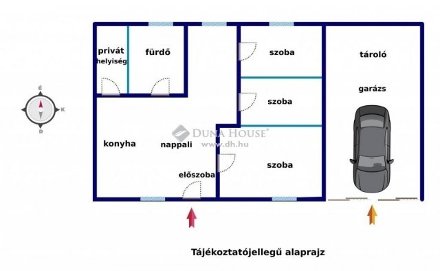 Eladó családi ház, Debrecenben 61.9 M Ft, 4 szobás